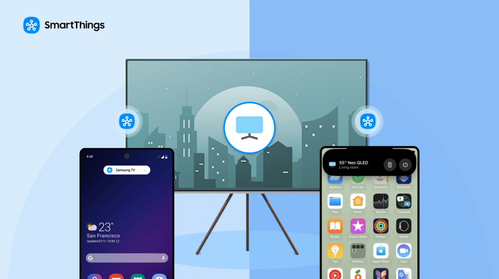 SmartThings-QuickRemote-Dynamic-Island-1024x573 Como Conectar seu Ar Condicionado Samsung na Alexa